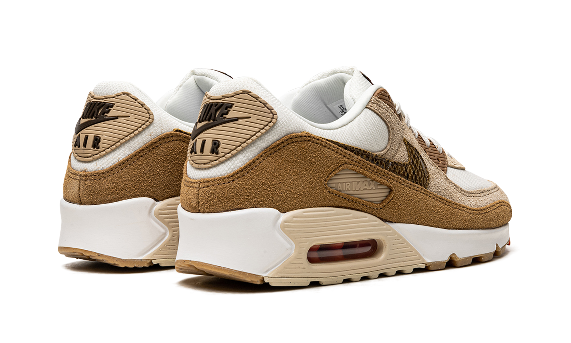 AIR MAX 90 WMNS  Pale Ivory Snakeskin Swoosh