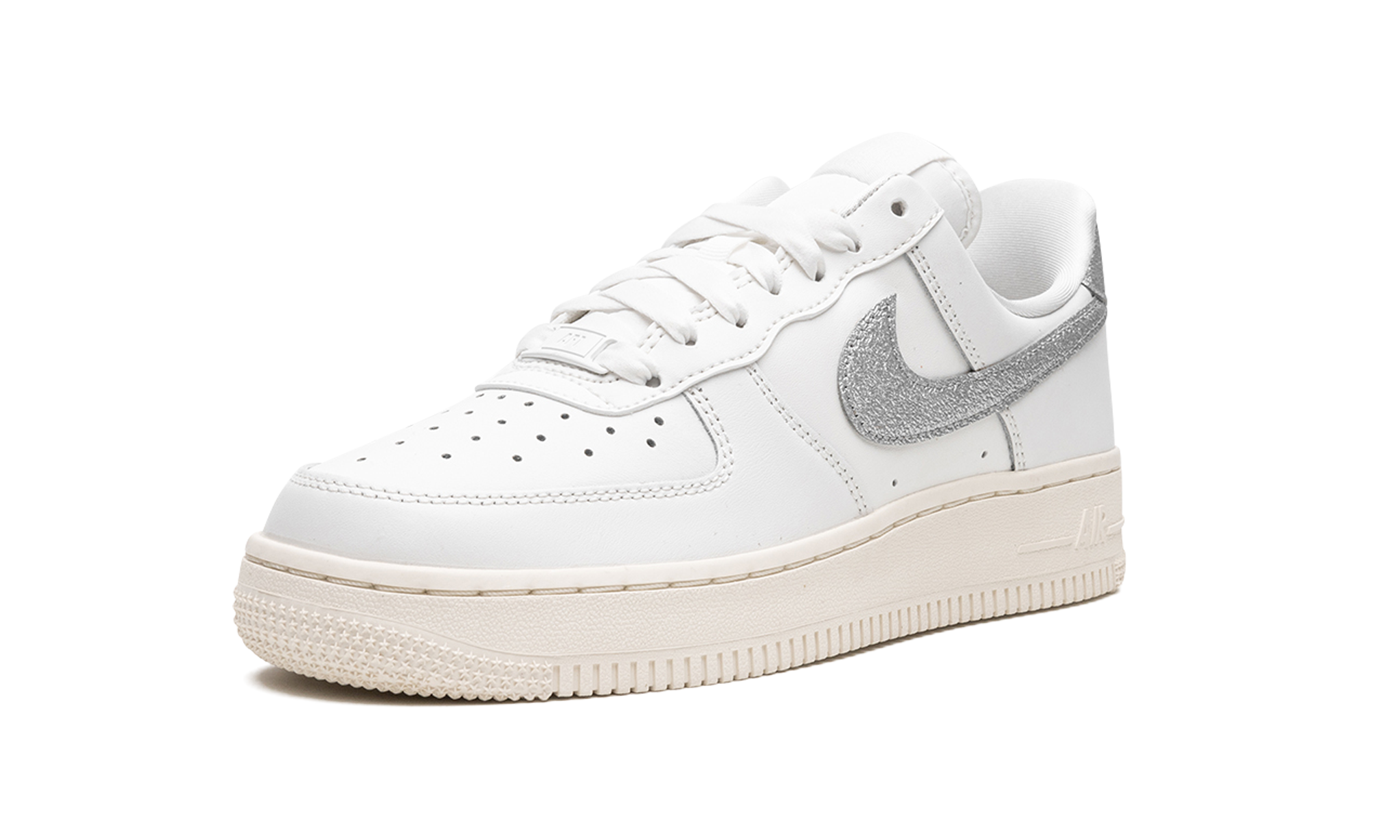 AIR FORCE 1 '07 MNS WMNS  Summit White Sail White Metallic Silver