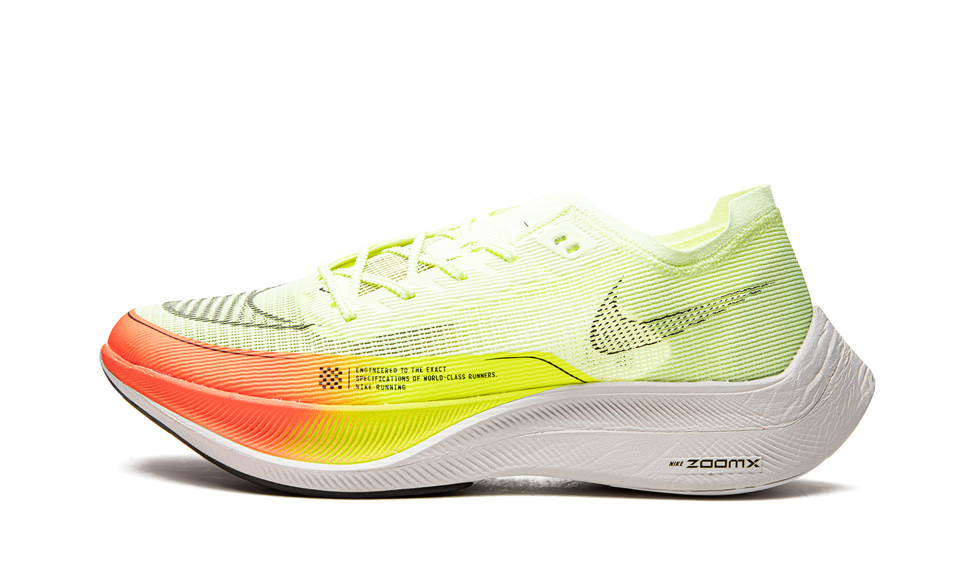 ZoomX Vaporfly Next % 2  Hyper Orange