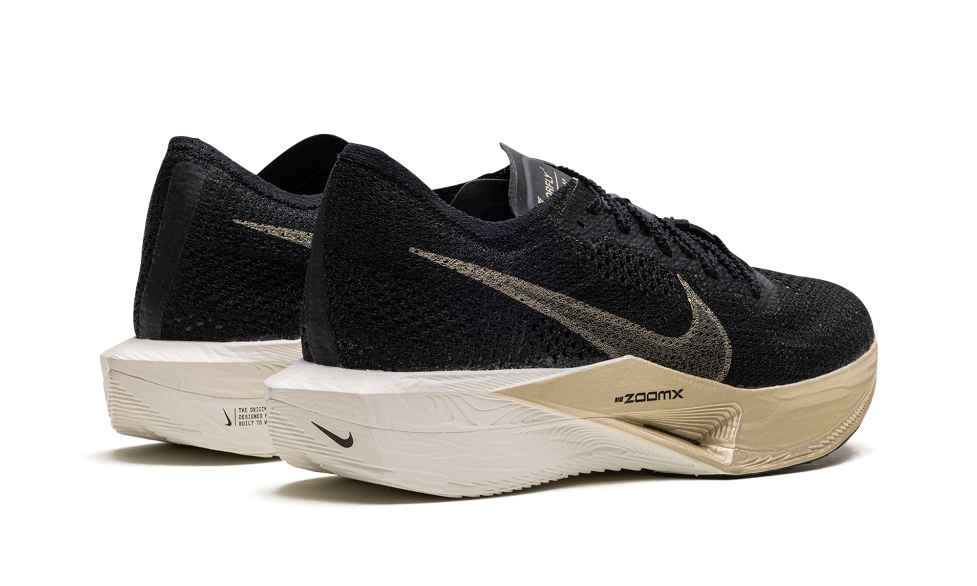 ZoomX Vaporfly 3  Black Metallic Gold Grain