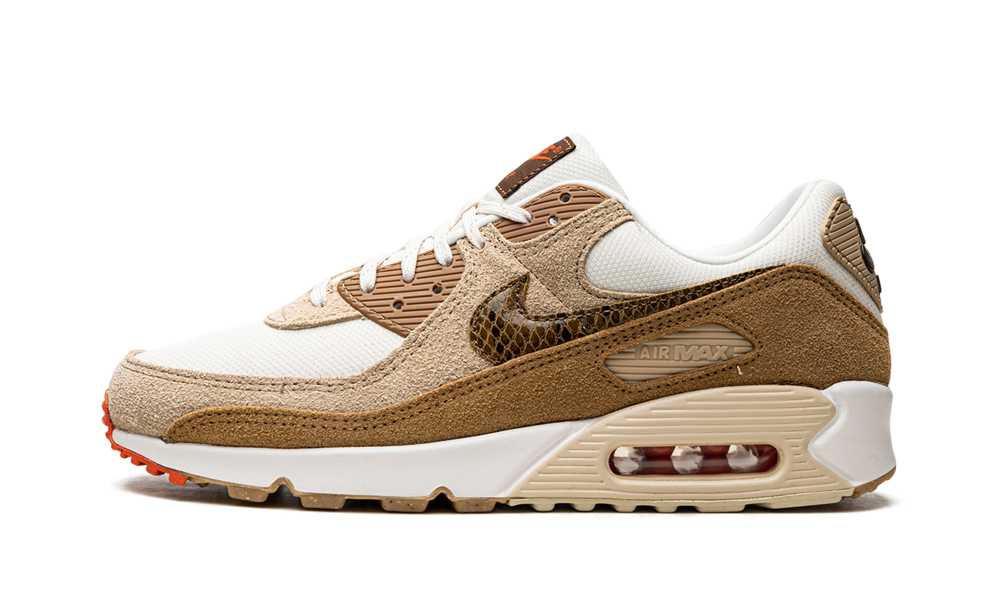 AIR MAX 90 WMNS  Pale Ivory Snakeskin Swoosh