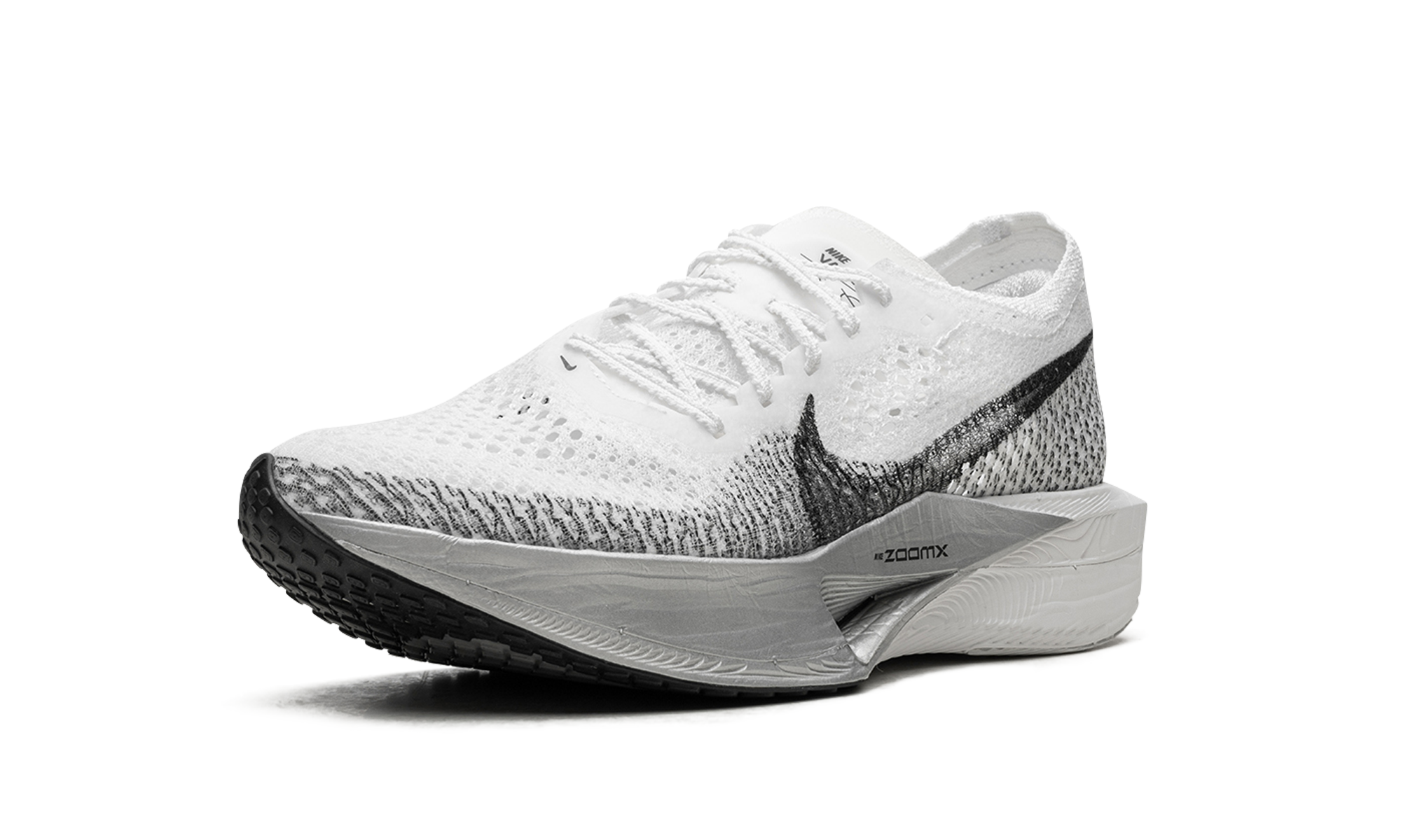 ZOOMX VAPORFLY 3 WMNS  White Particle Grey