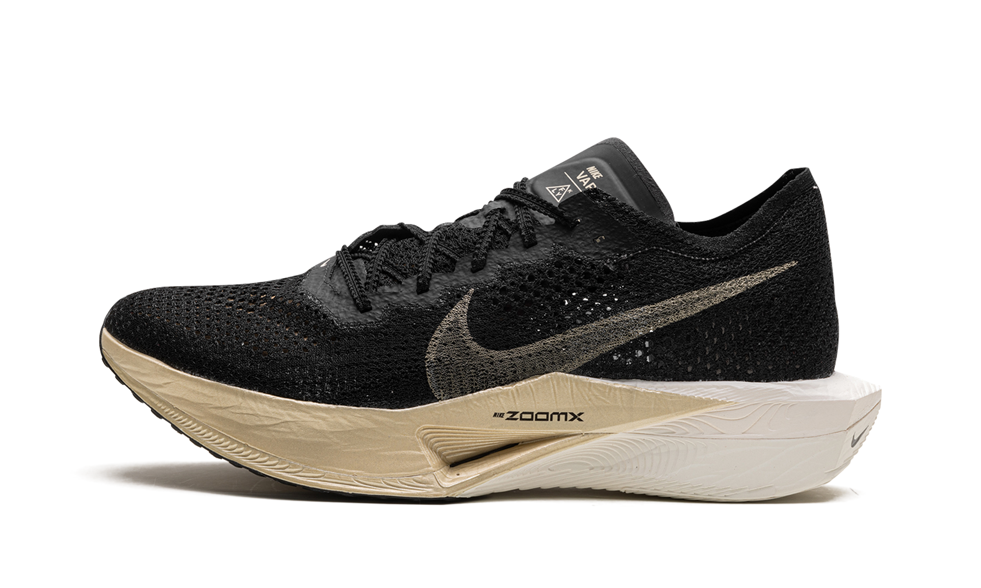 ZoomX Vaporfly 3  Black Metallic Gold Grain