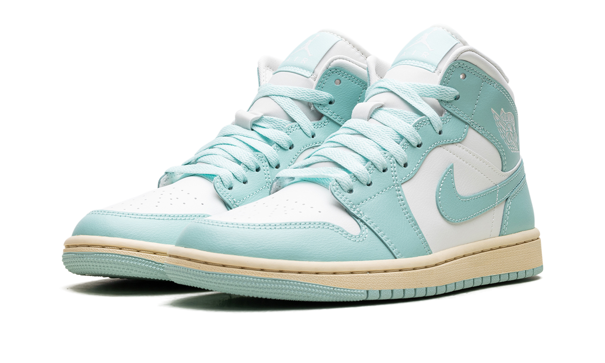 AIR JORDAN 1 MID WMNS  LIGHT DEW