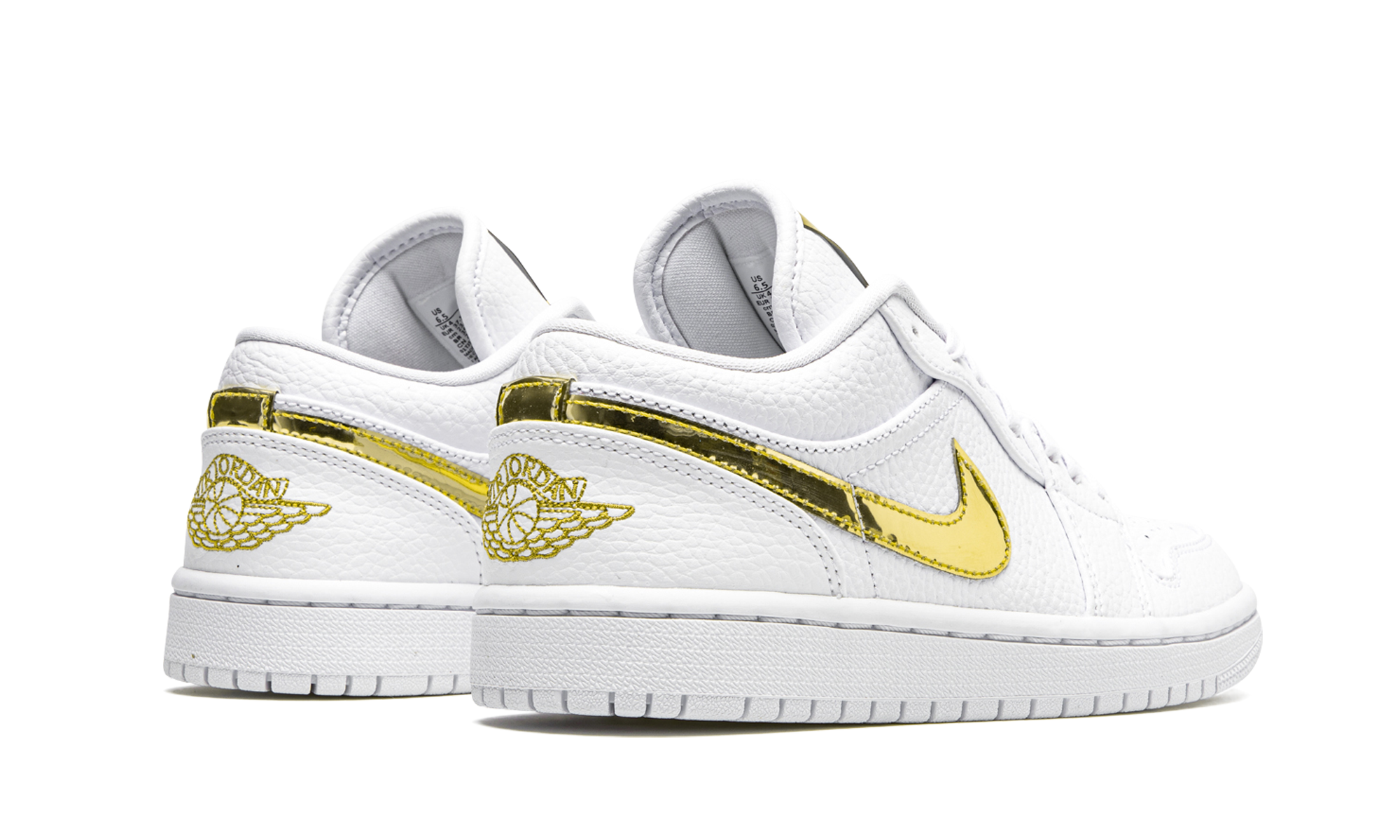 AIR JORDAN 1 LO SE WMNS  White Metallic Gold