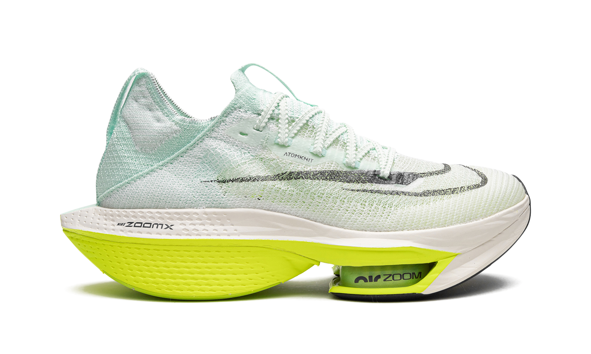 AIR ZOOM ALPHAFLY NEXT% 2 MNS WMNS  Mint Foam Barely Green