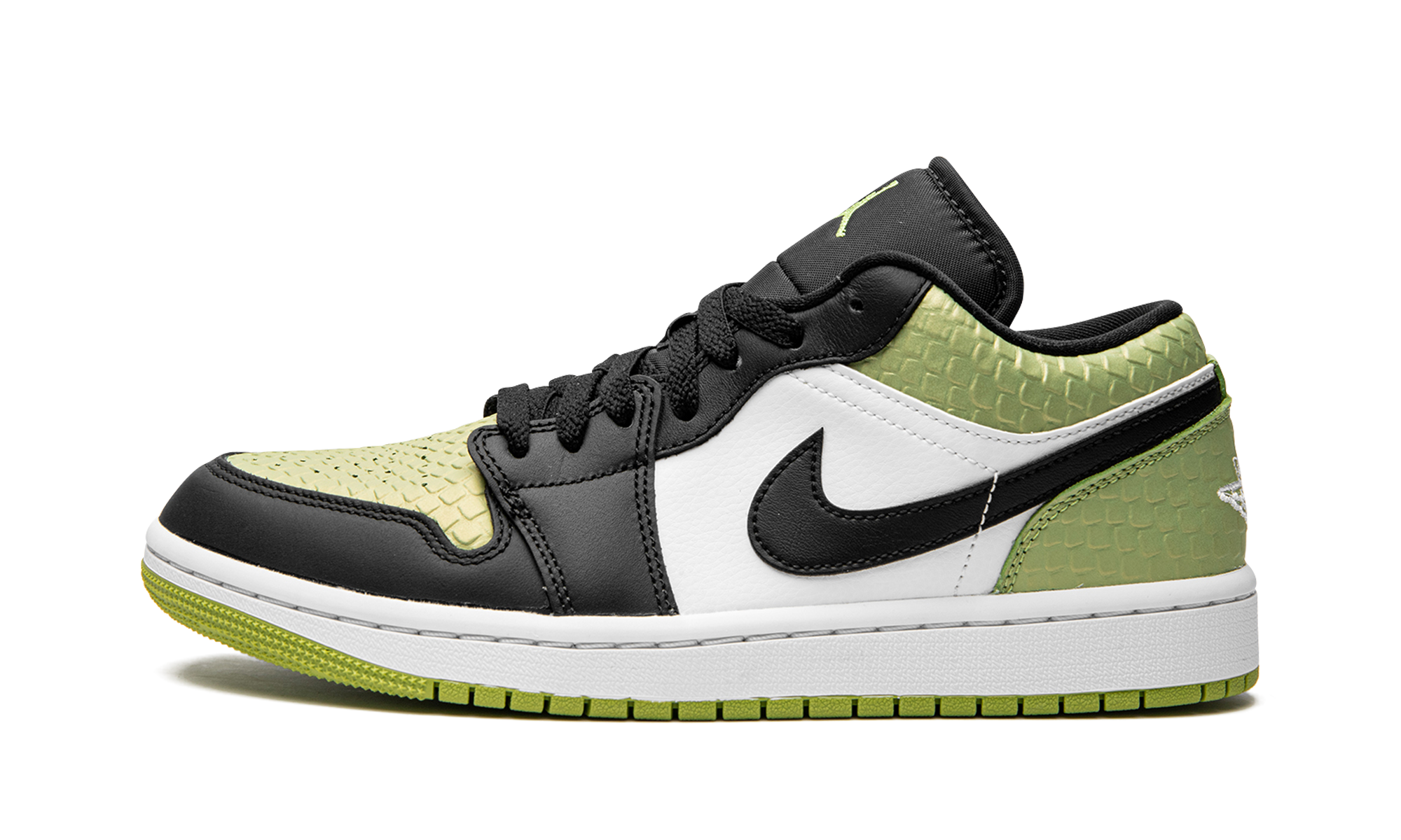 AIR JORDAN 1 LO SE WMNS  Vivid Green Snakeskin