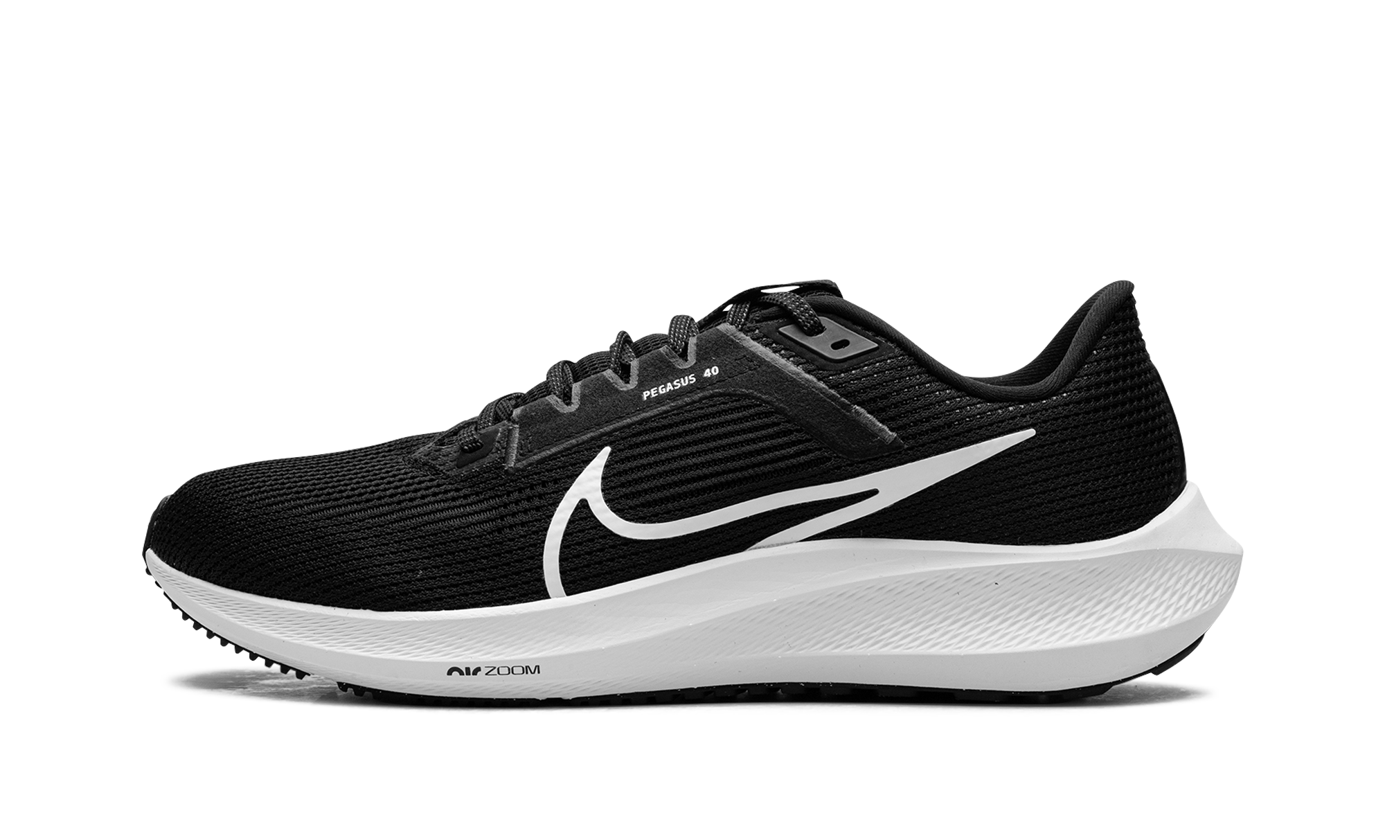 Air Zoom Pegasus 40  Black White
