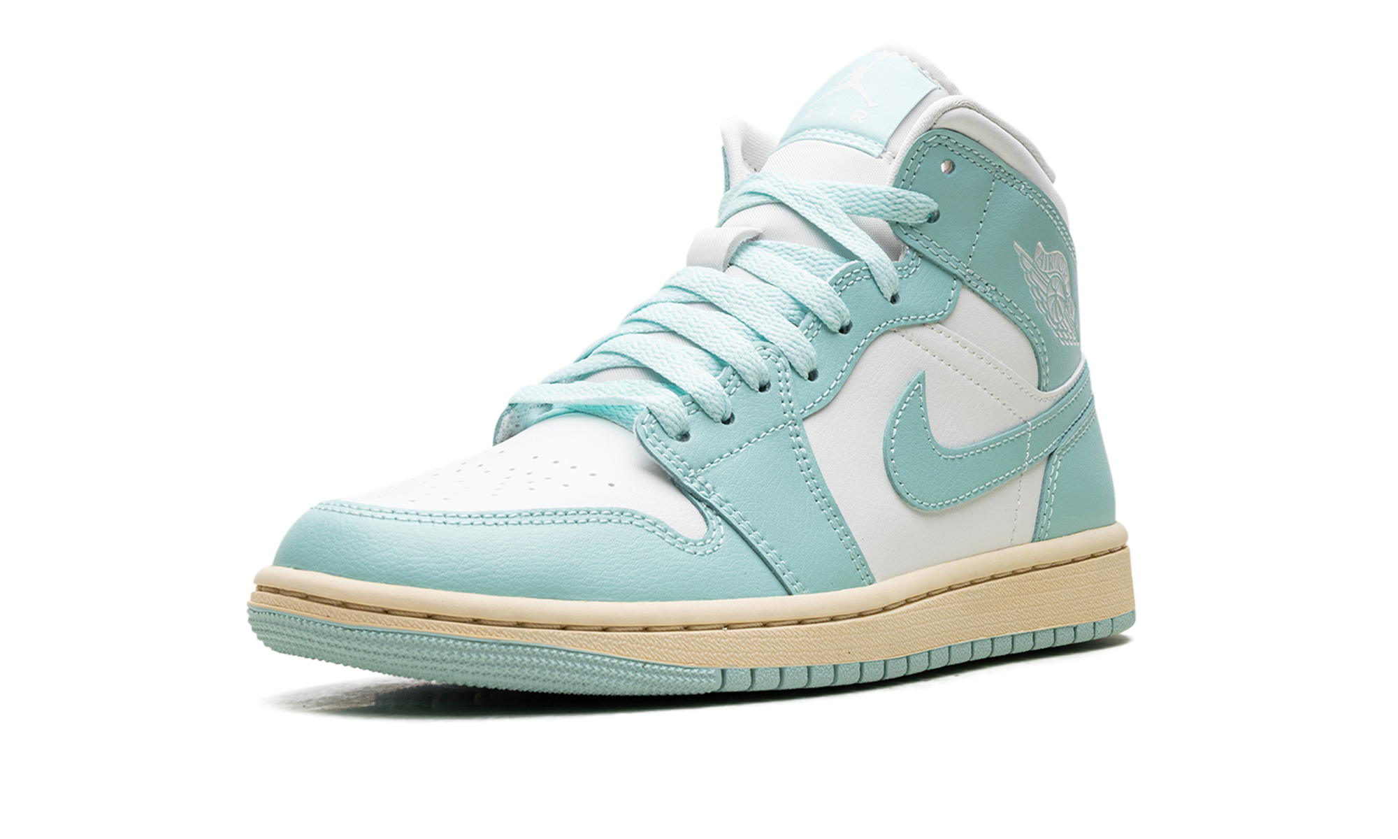 AIR JORDAN 1 MID WMNS  LIGHT DEW