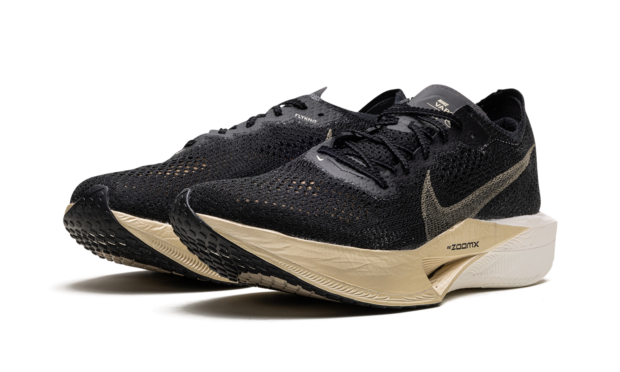 ZoomX Vaporfly 3  Black Metallic Gold Grain