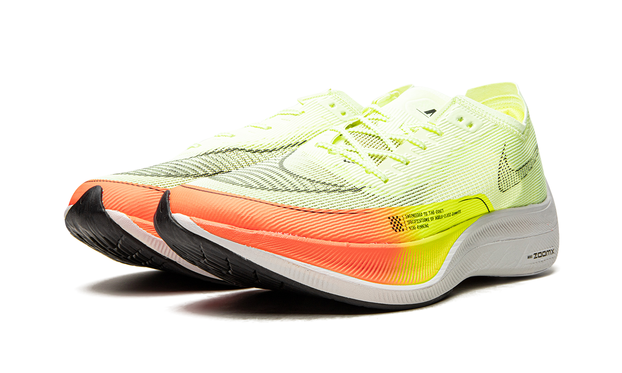 ZoomX Vaporfly Next % 2  Hyper Orange