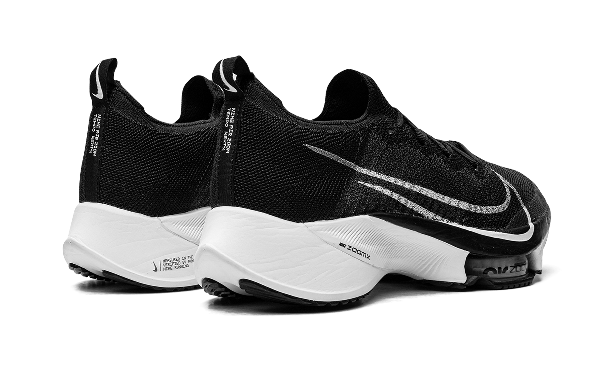 Air Zoom Tempo Next% Flyknit  Black White Anthracite
