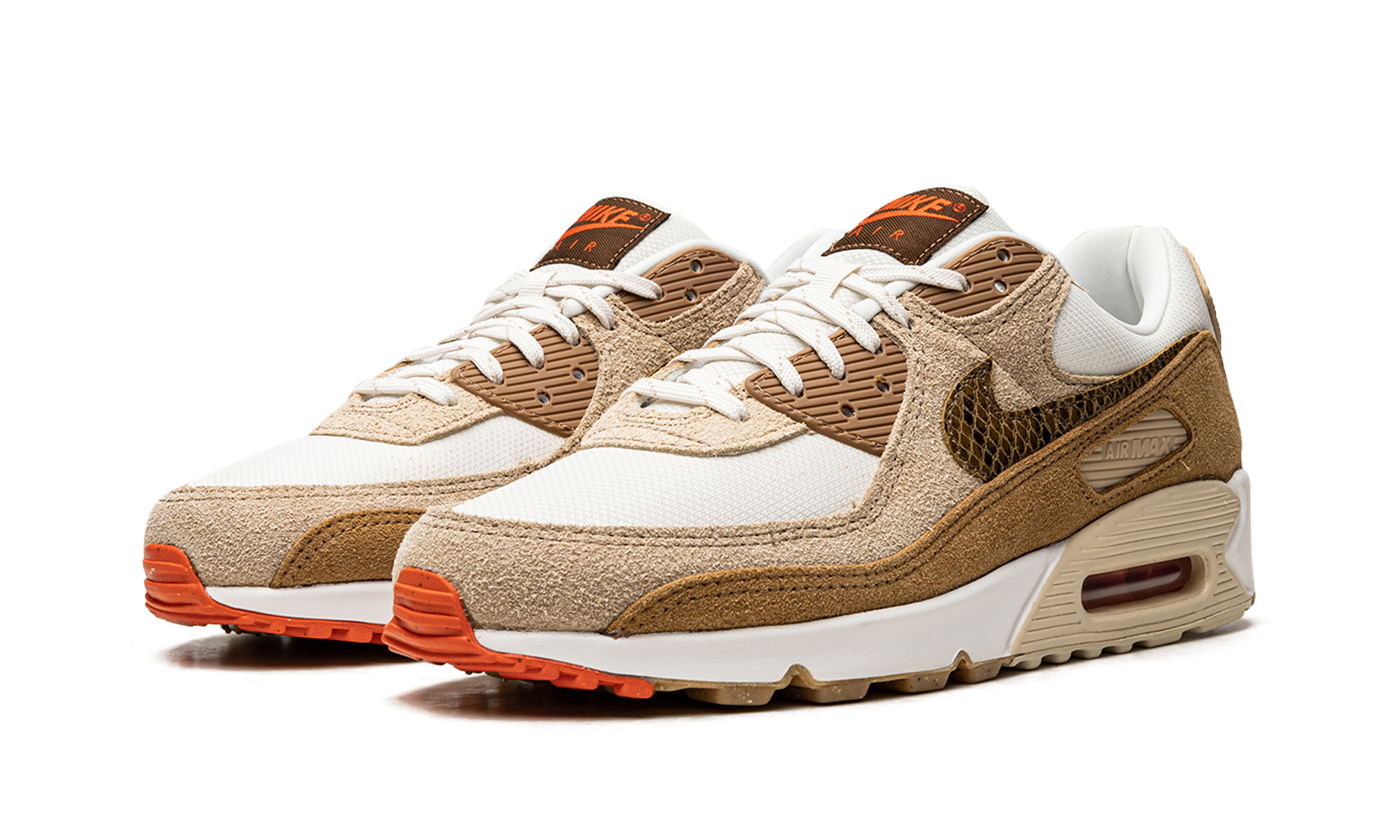 AIR MAX 90 WMNS  Pale Ivory Snakeskin Swoosh