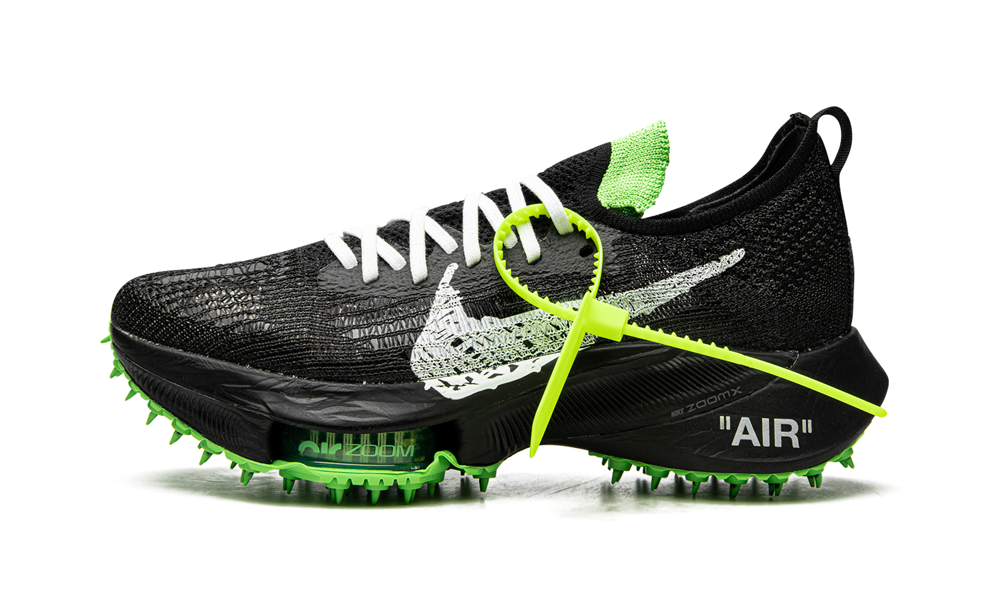 Air Zoom Tempo NEXT%  Off-White - Scream Green