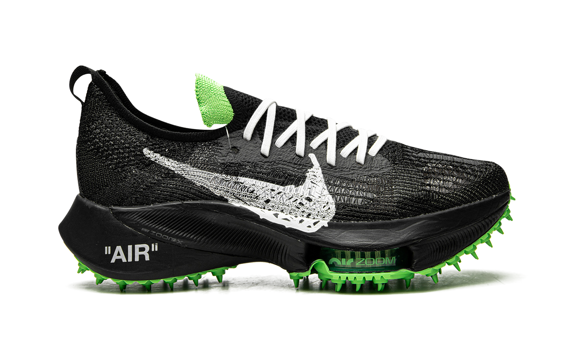 Air Zoom Tempo NEXT%  Off-White - Scream Green