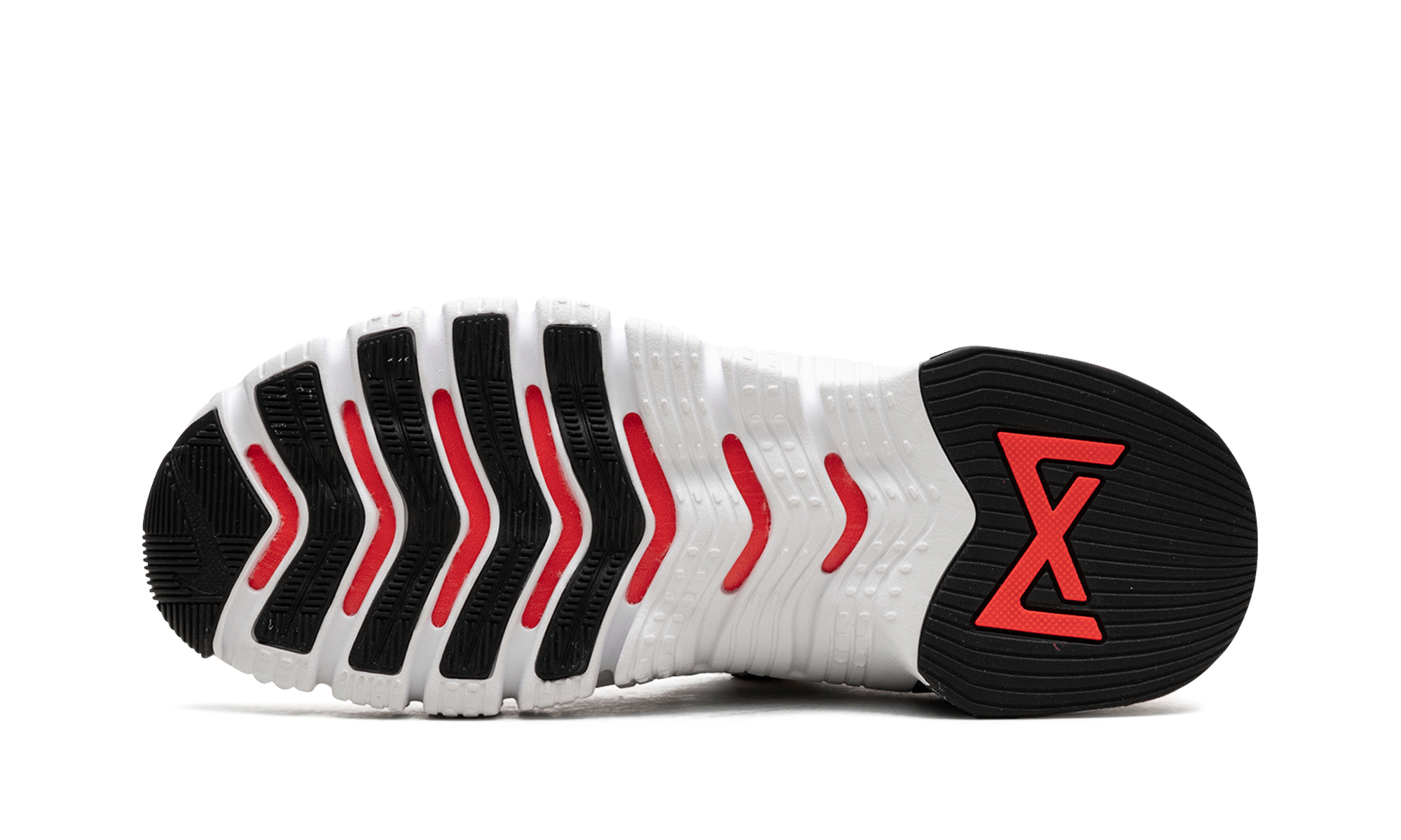 Free Metcon 5  White Bright Crimson