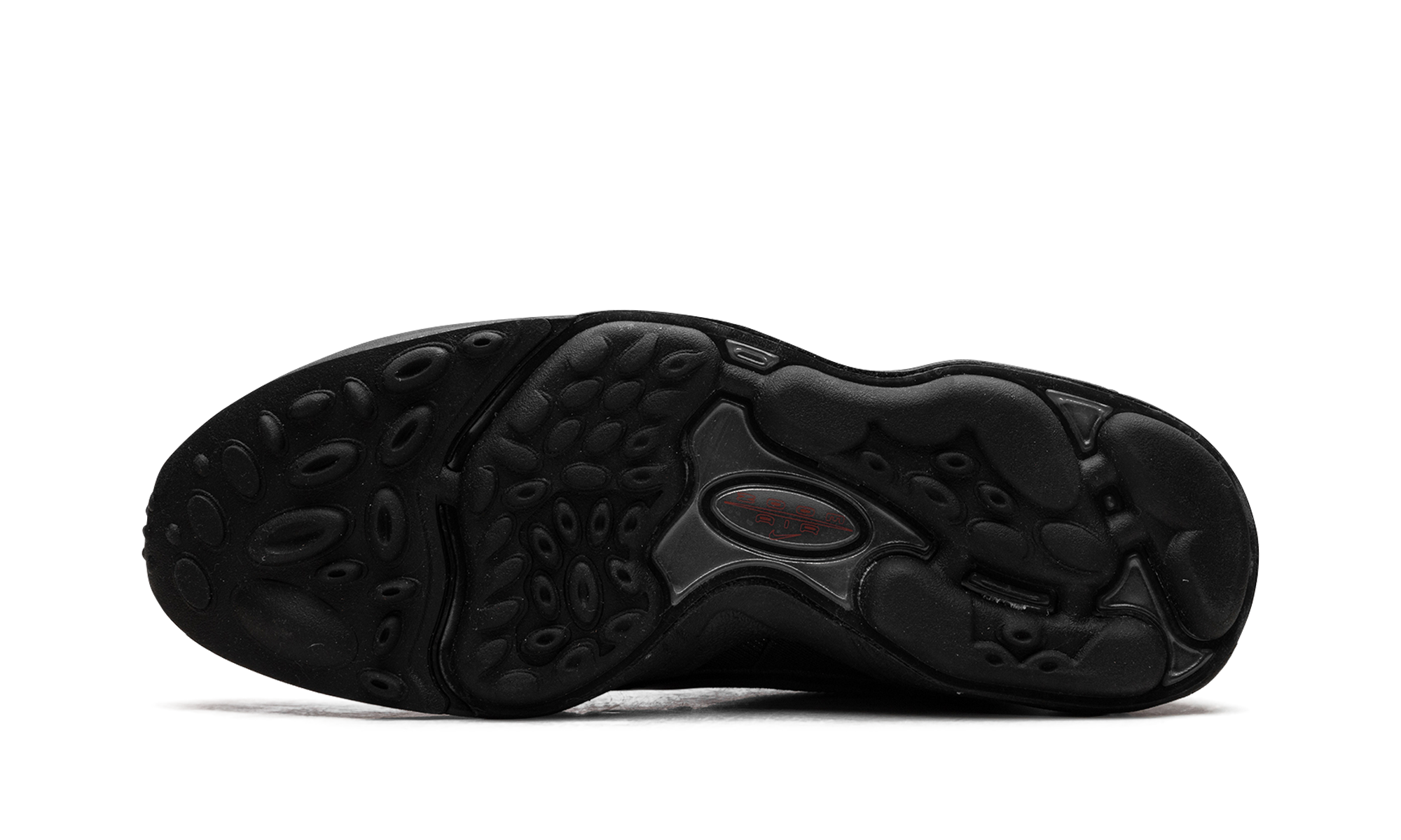 Air Zoom Spiridon  Black / Metallic Silver