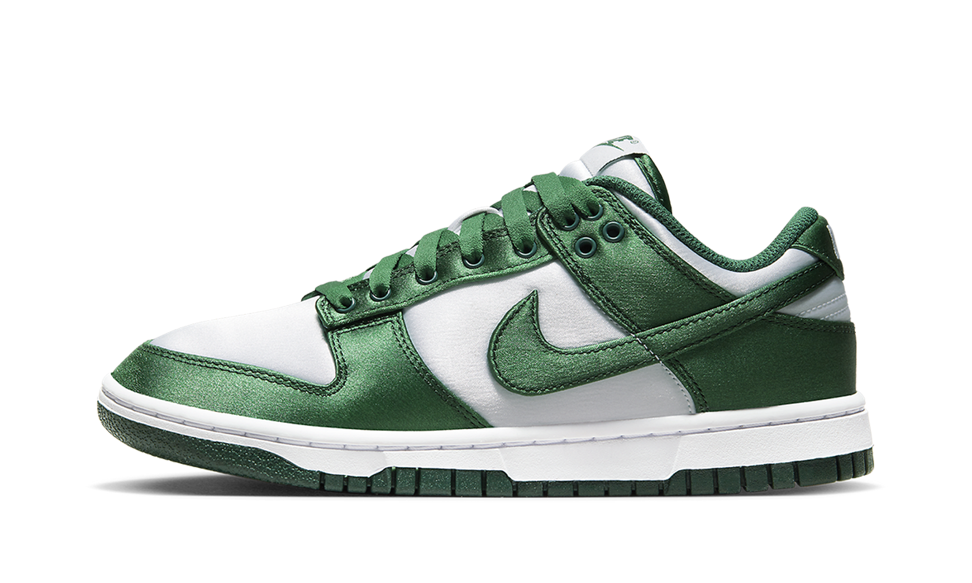 DUNK LOW WMNS  Green Satin