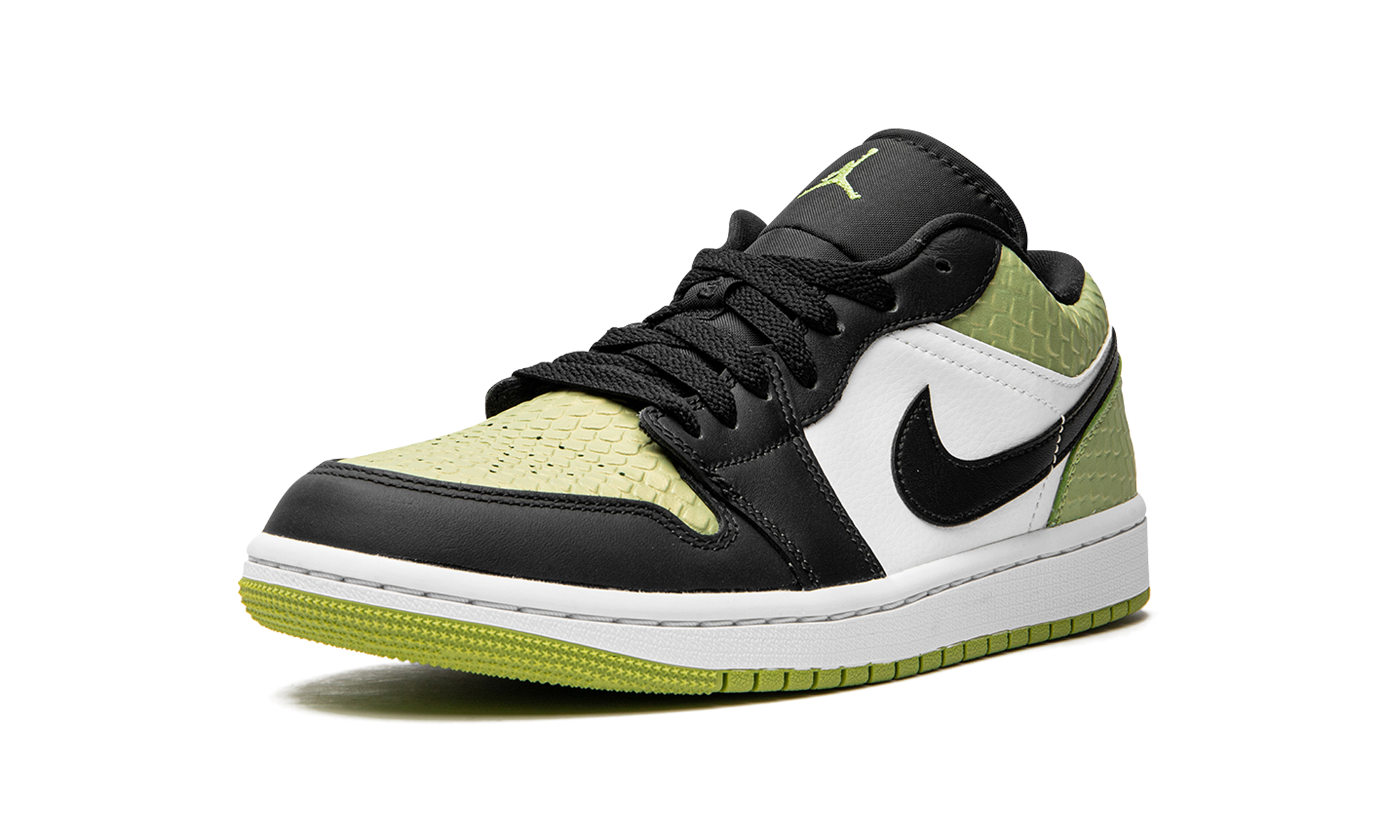 AIR JORDAN 1 LO SE WMNS  Vivid Green Snakeskin