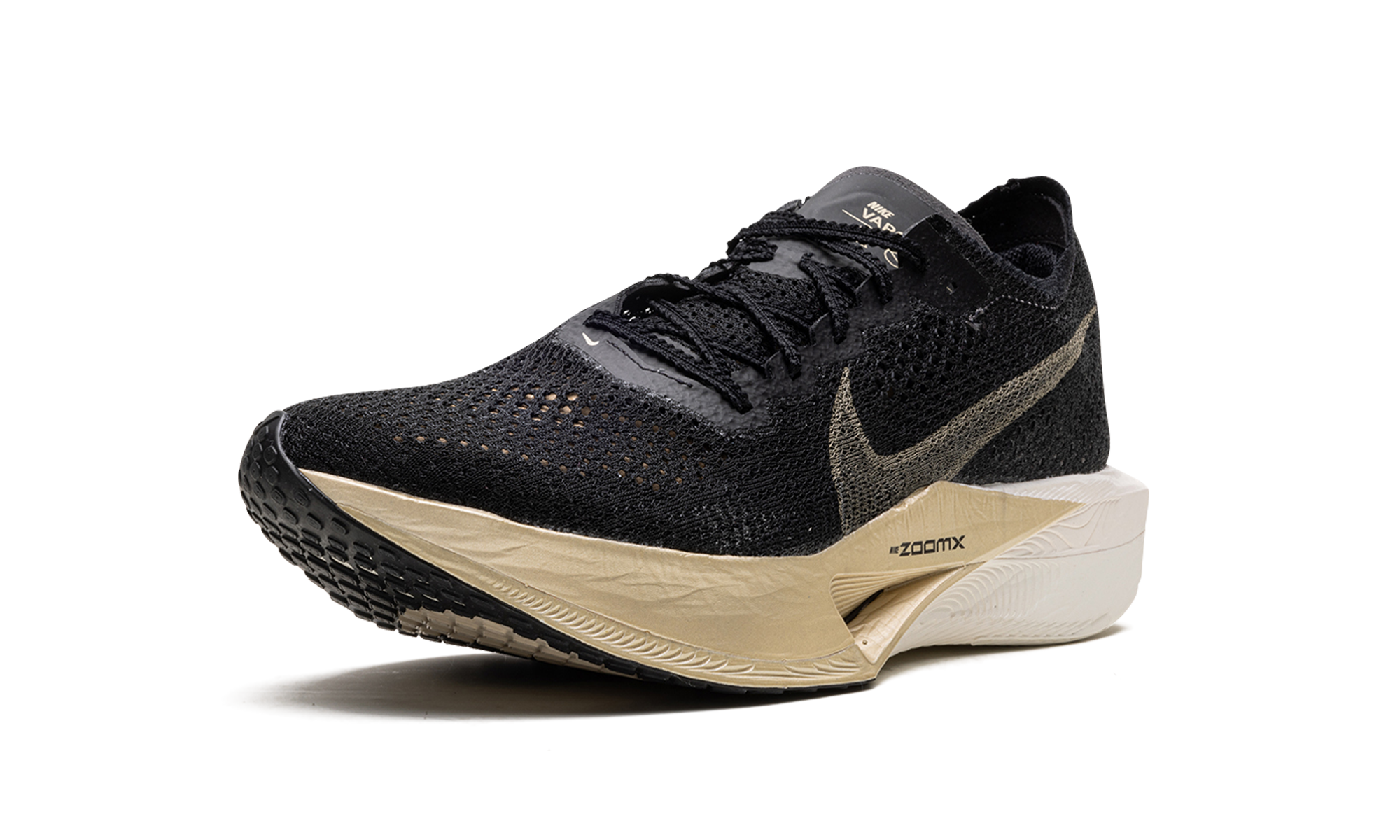 ZoomX Vaporfly 3  Black Metallic Gold Grain