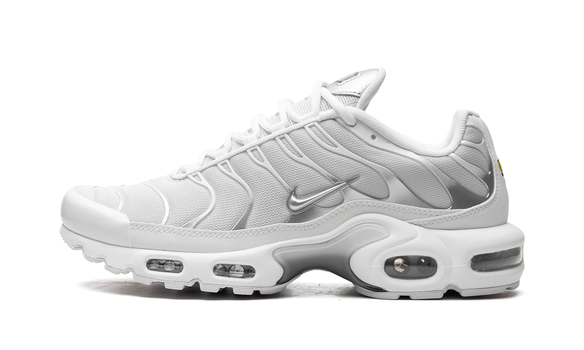 AIR MAX PLUS WMNS  White / Metallic Silver