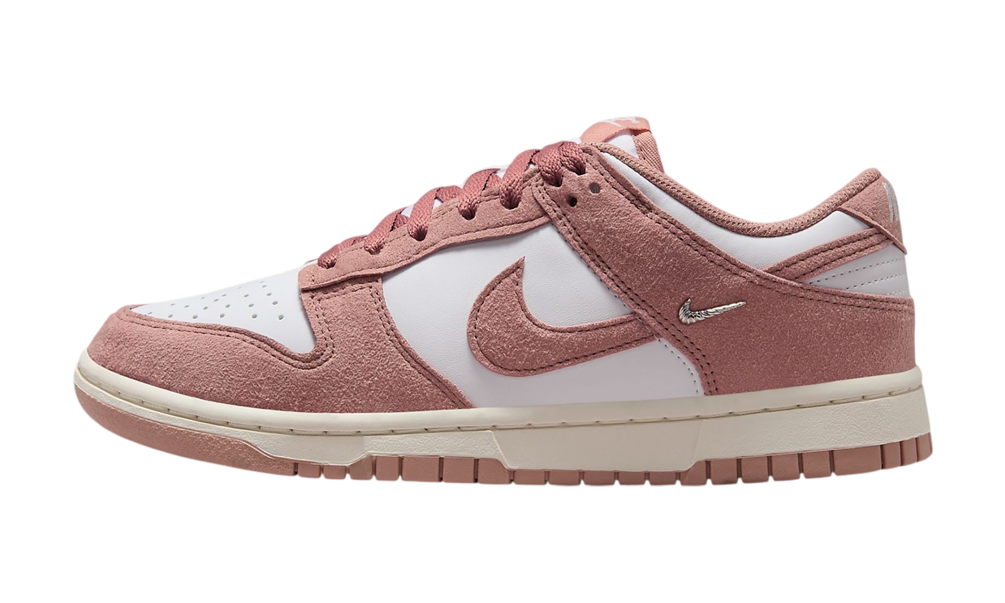 Dunk Low WMNS  Mini Swoosh - Rose Whisper
