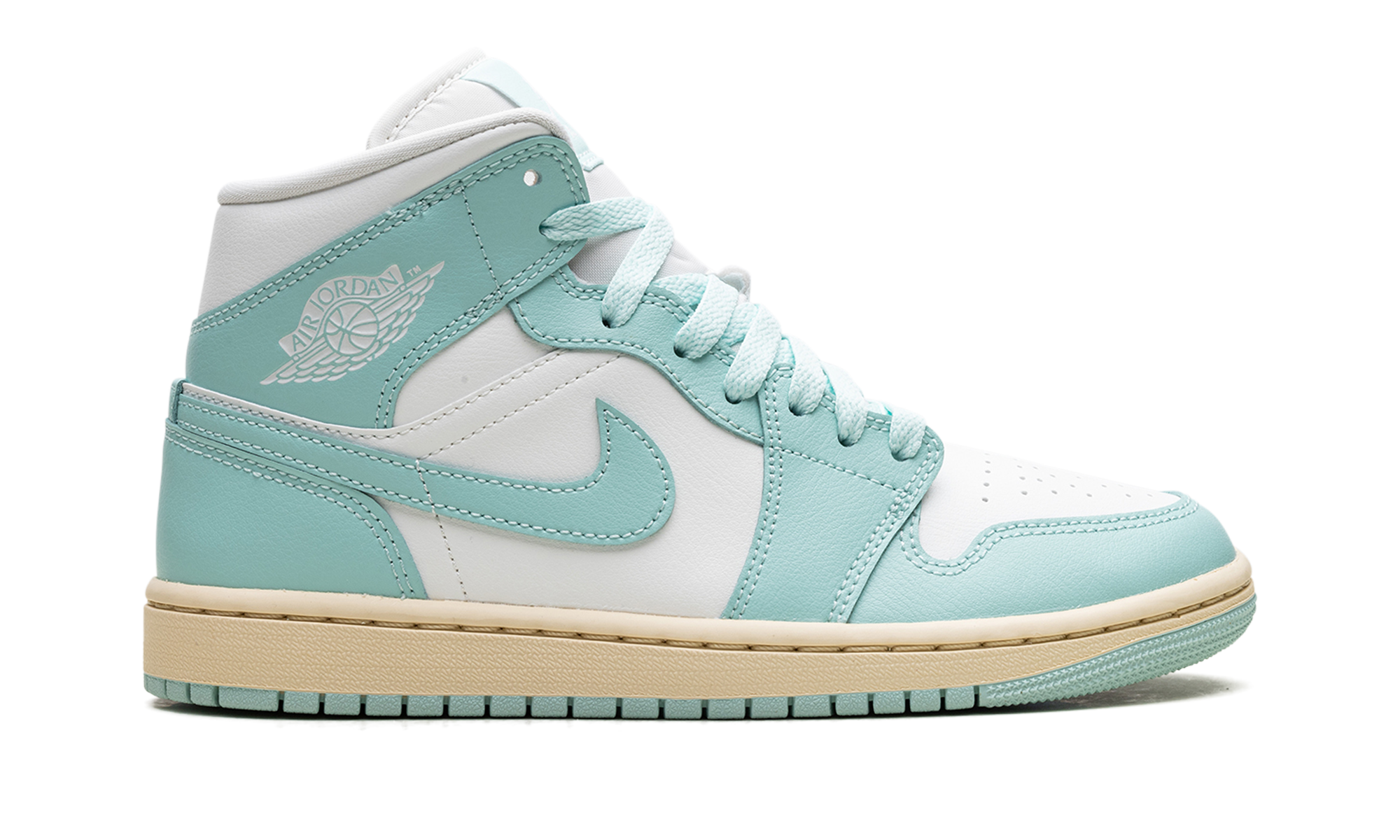 AIR JORDAN 1 MID WMNS  LIGHT DEW