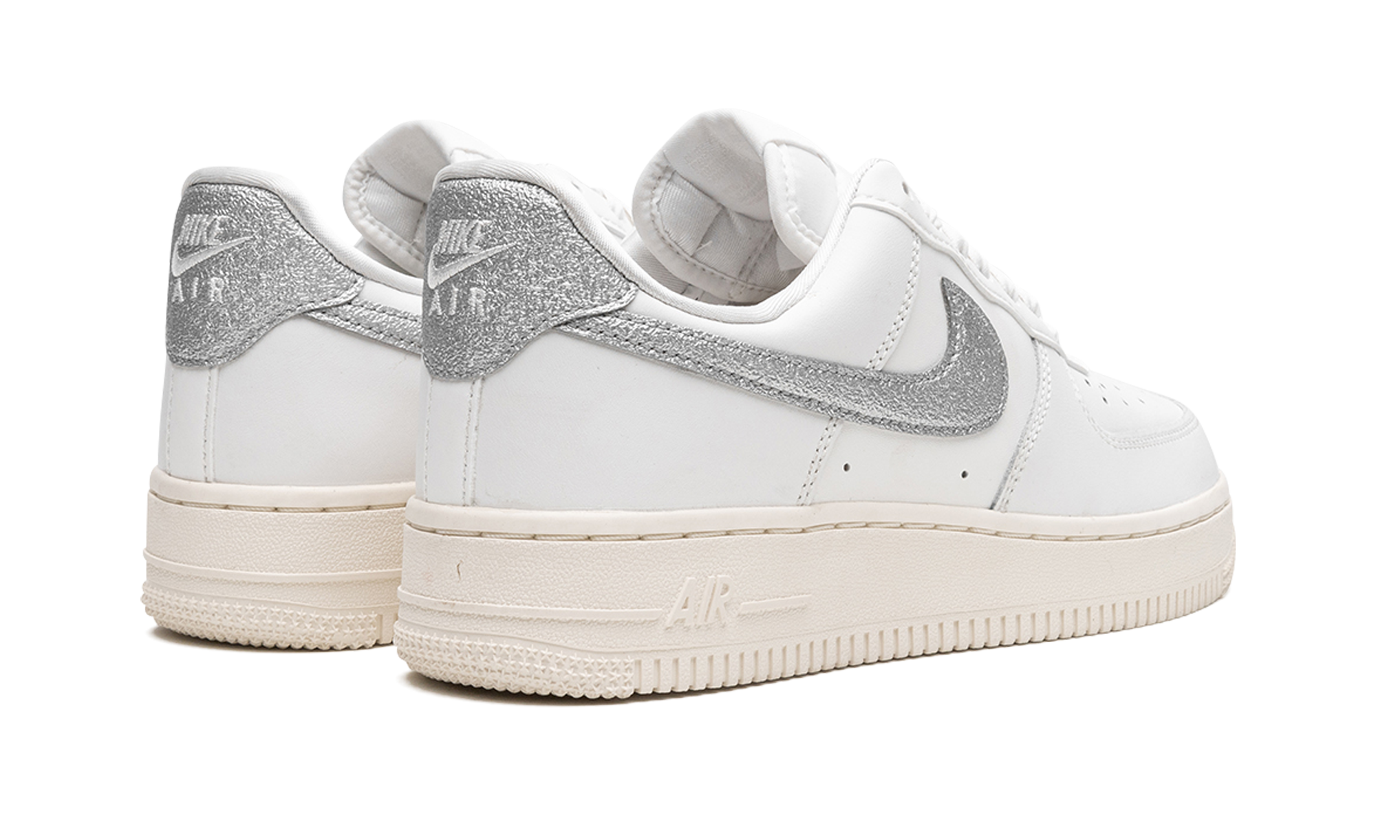 AIR FORCE 1 '07 MNS WMNS  Summit White Sail White Metallic Silver