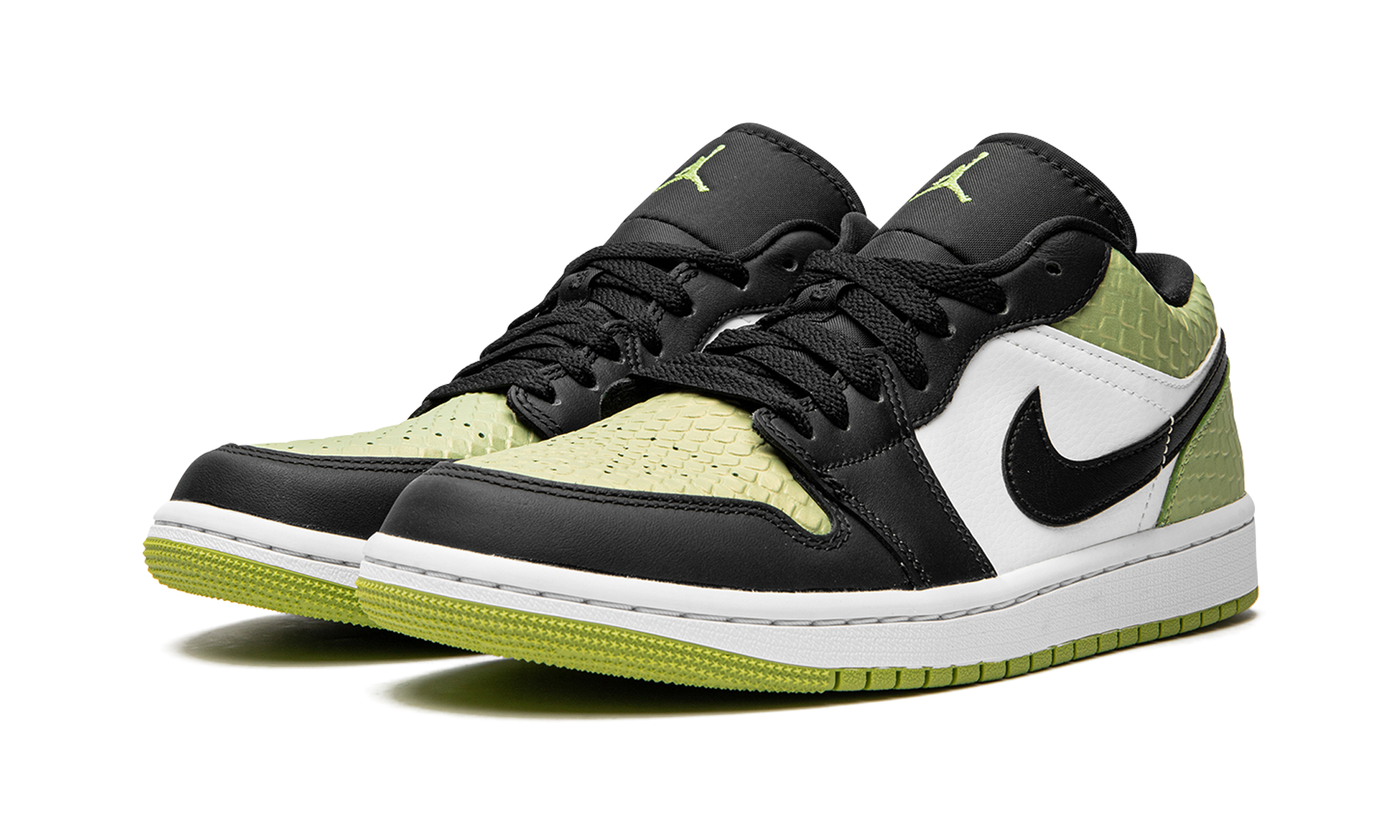 AIR JORDAN 1 LO SE WMNS  Vivid Green Snakeskin