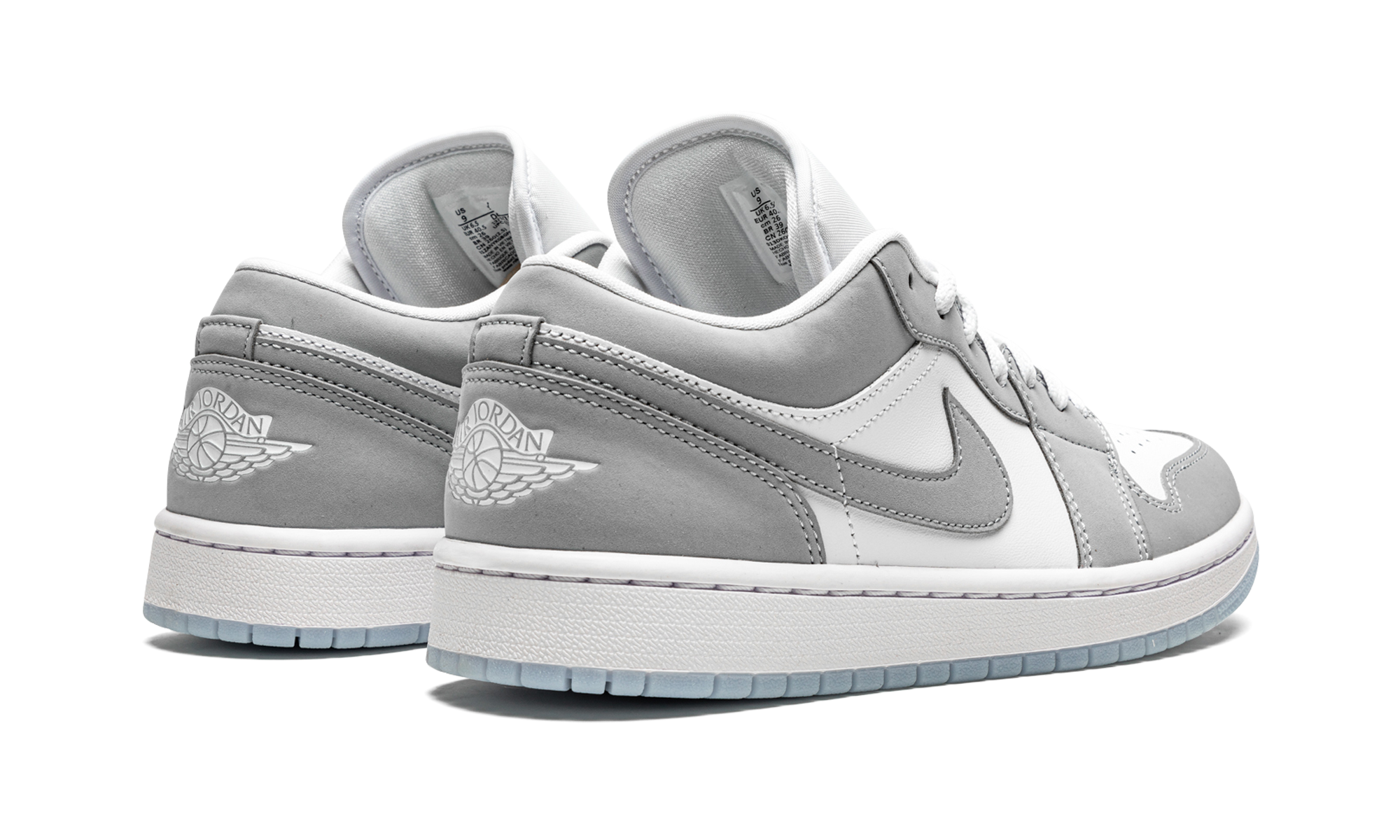 AIR JORDAN 1 LOW WMNS  White / Wolf Grey