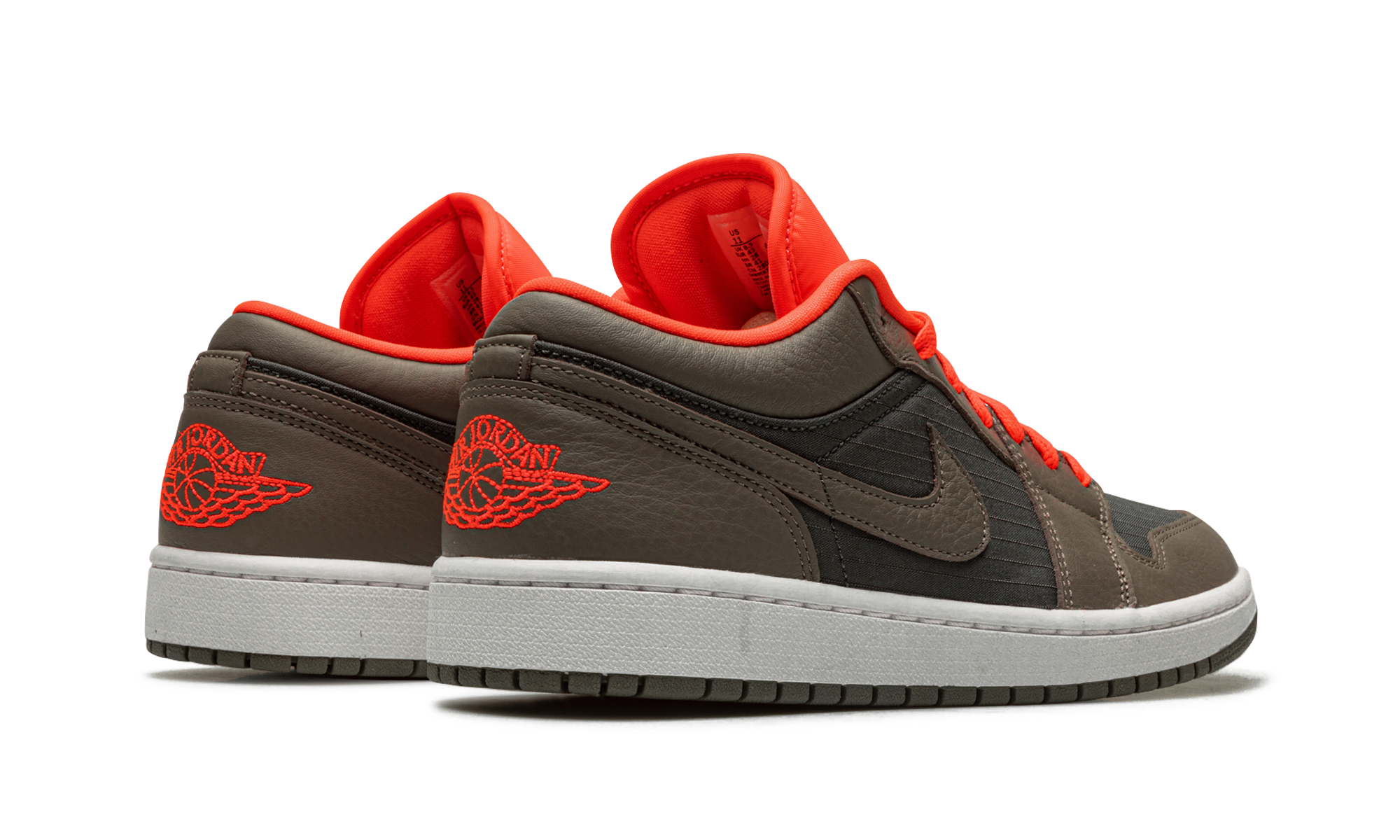 AIR JORDAN 1 LO SE WMNS  Black / Olive/ Bright Crimson