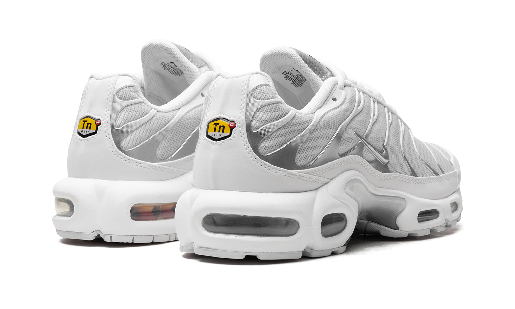 AIR MAX PLUS WMNS  White / Metallic Silver