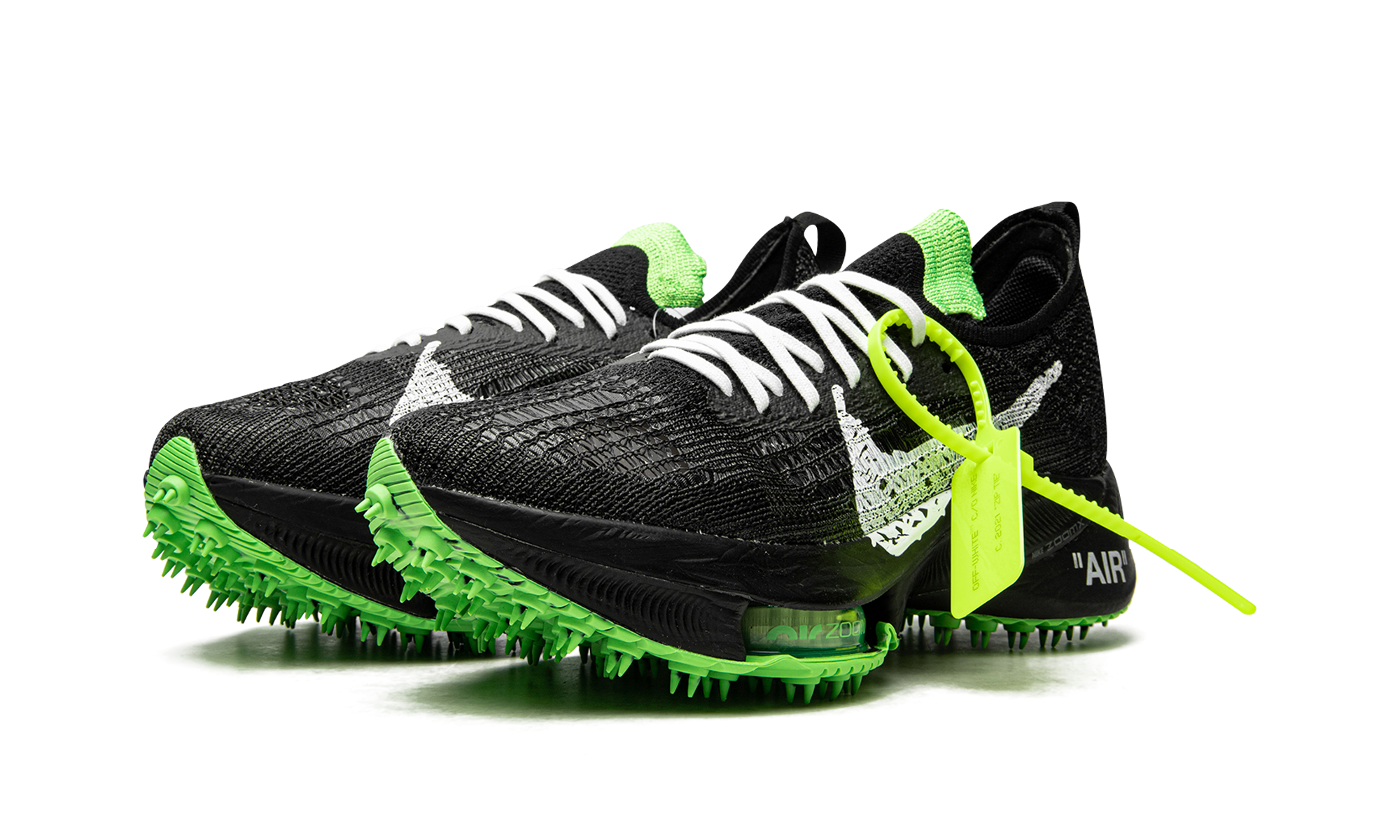 Air Zoom Tempo NEXT%  Off-White - Scream Green