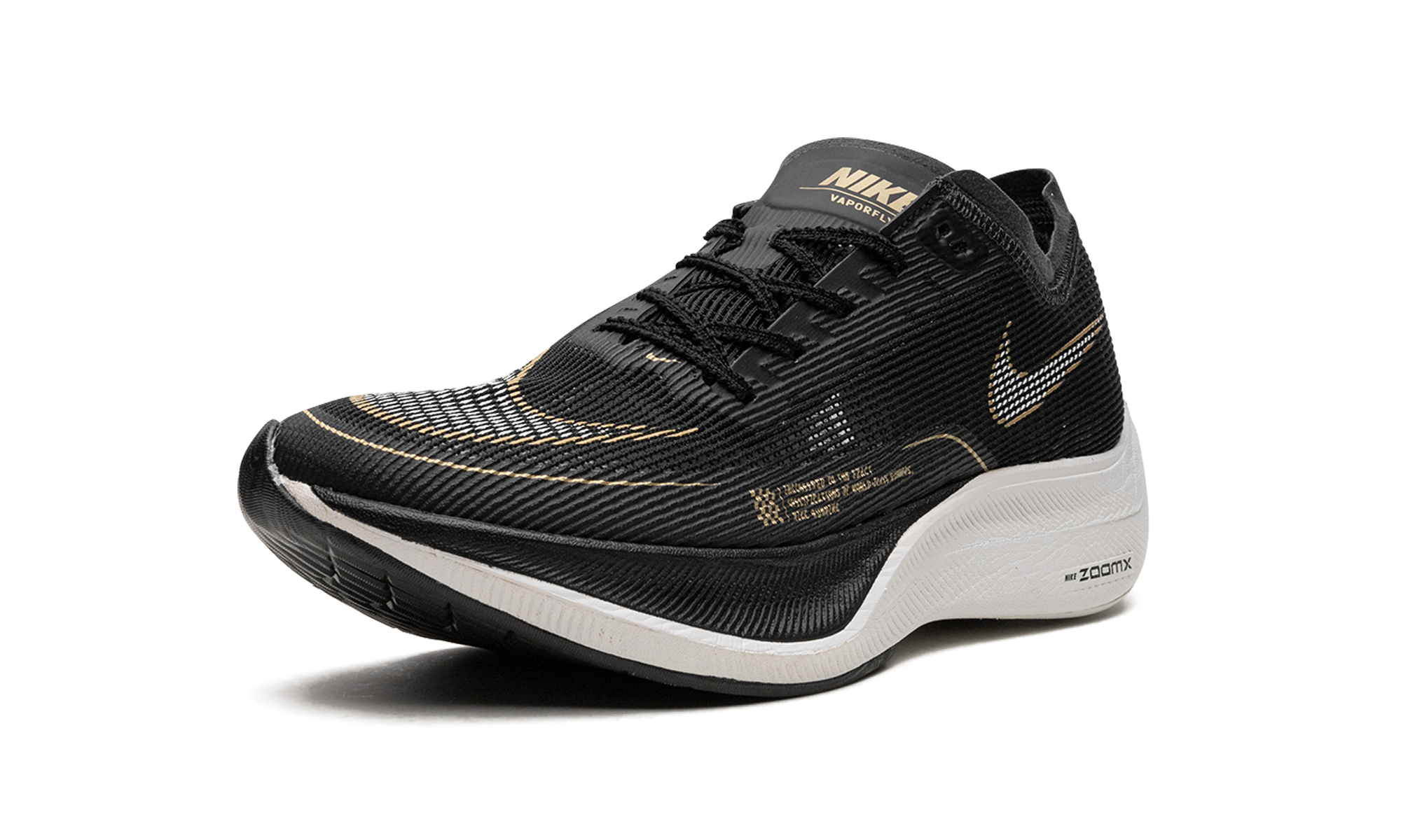 ZOOMX VAPORFLY NEXT% 2 WMNS  Black Metallic Gold Coin