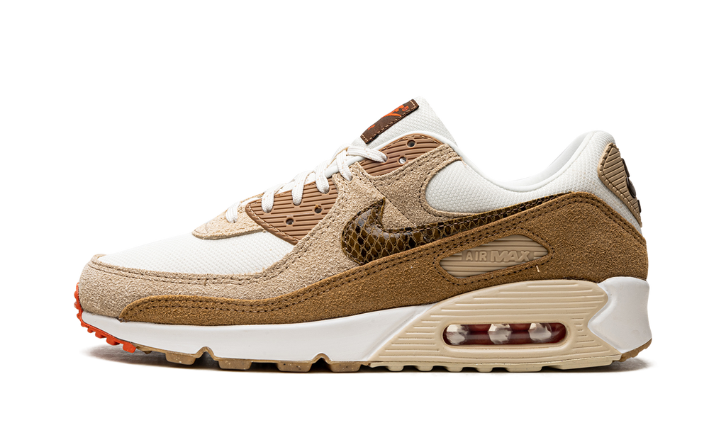 AIR MAX 90 WMNS  Pale Ivory Snakeskin Swoosh