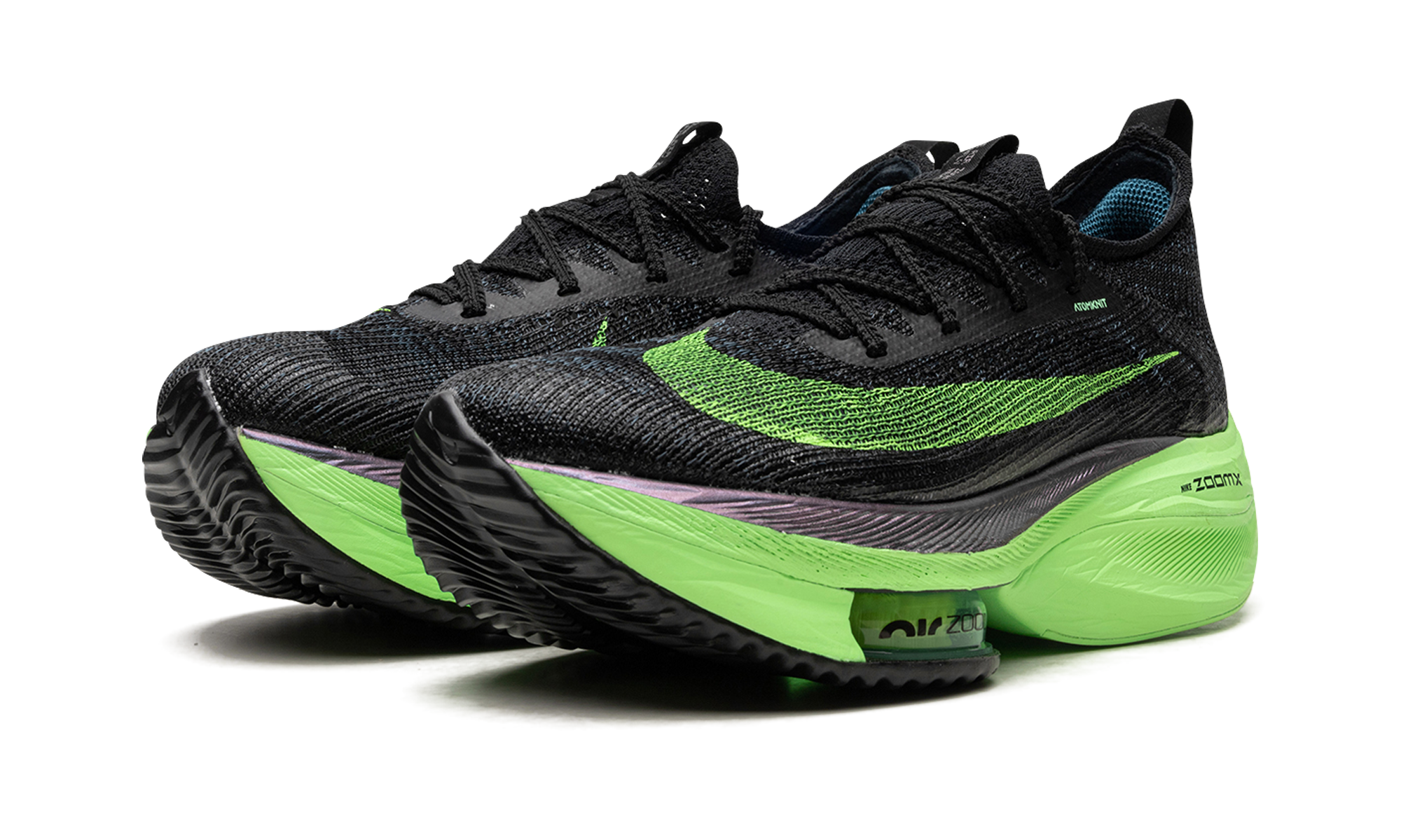 AIR ZOOM ALPHAFLY NEXT% WMNS  Black / Electric Green