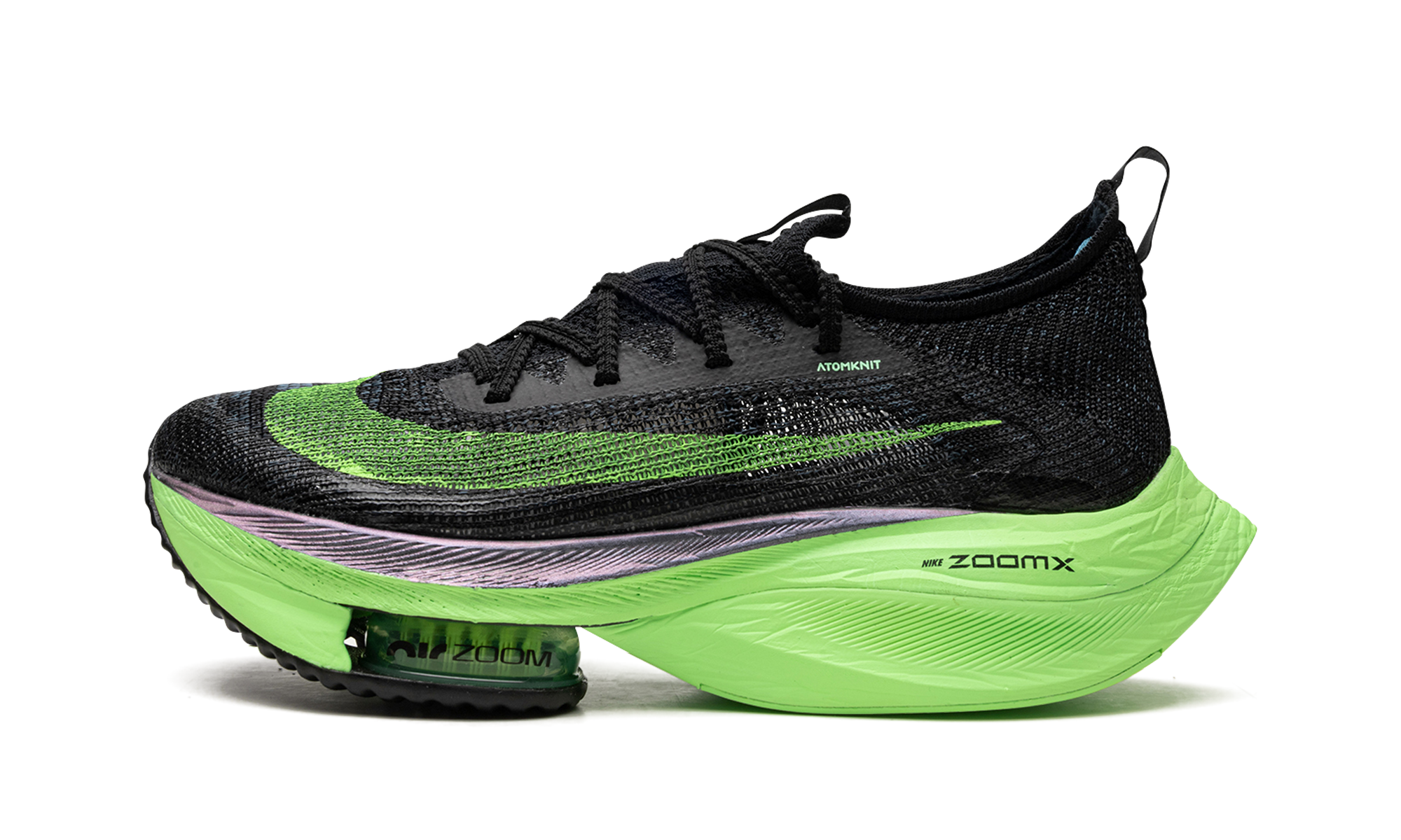 AIR ZOOM ALPHAFLY NEXT% WMNS  Black / Electric Green