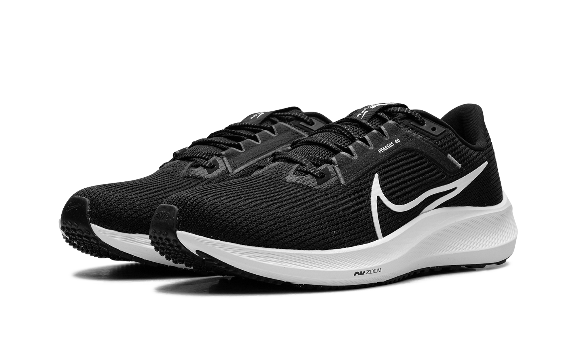 Air Zoom Pegasus 40  Black White