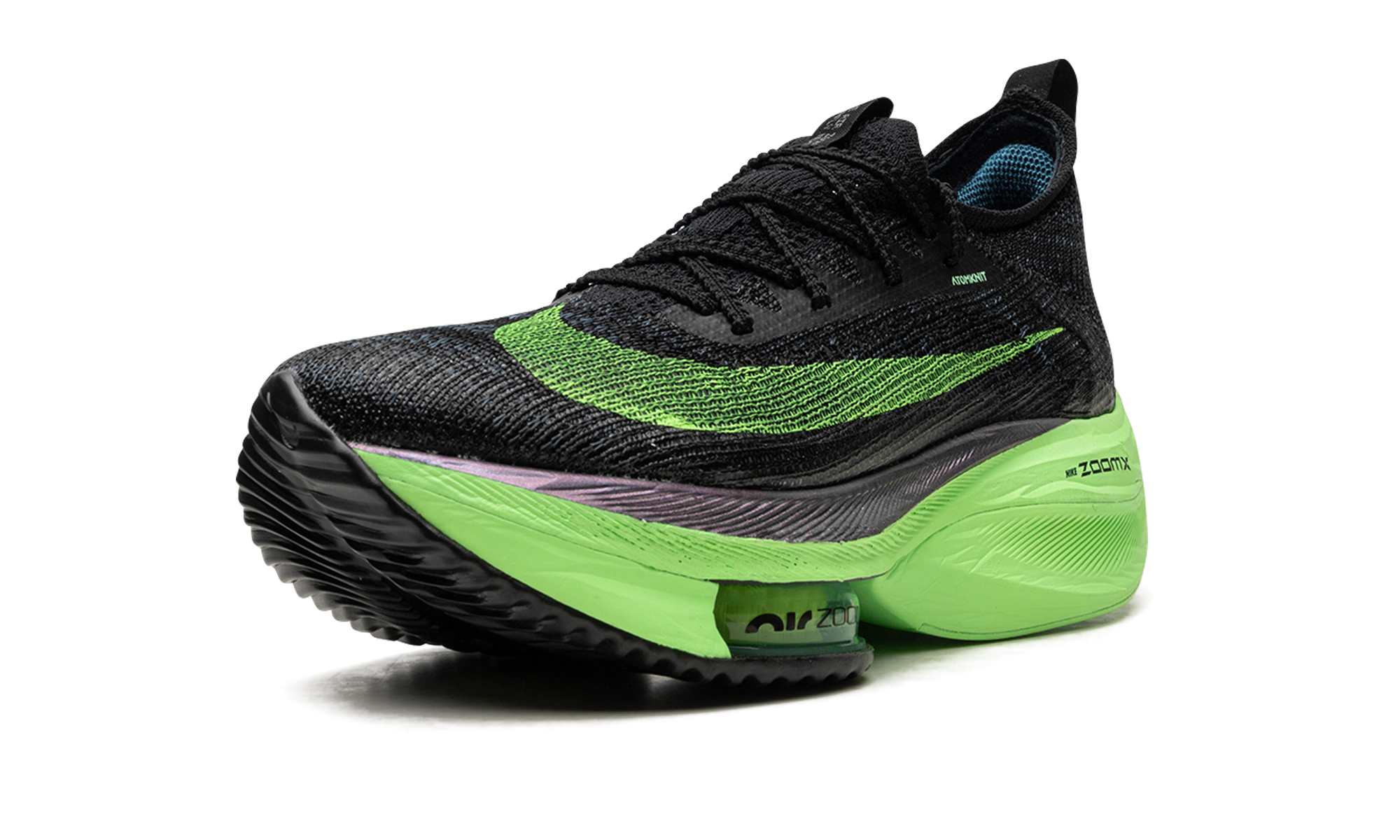 AIR ZOOM ALPHAFLY NEXT% WMNS  Black / Electric Green