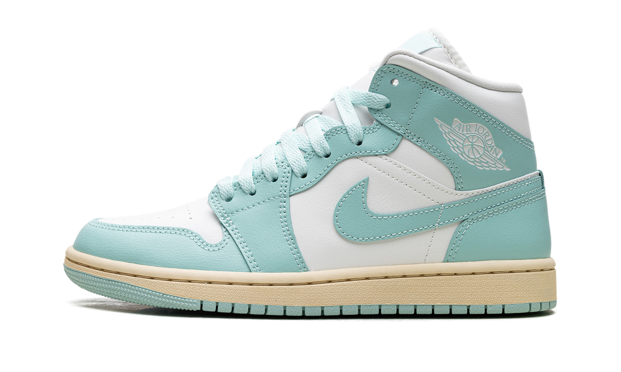AIR JORDAN 1 MID WMNS  LIGHT DEW